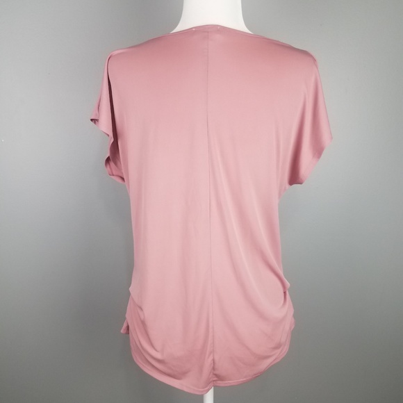 Love J Rose Colored Blouse Sz M - Picture 4 of 6